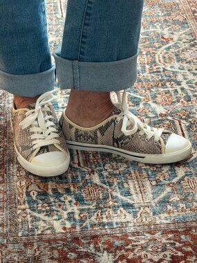 Cole Haan Nike Air Snake Print Fashion Sneakers 8B Low Top (#56)